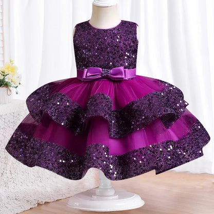 First Birthday Party Fluffy Mesh Tutu Dress