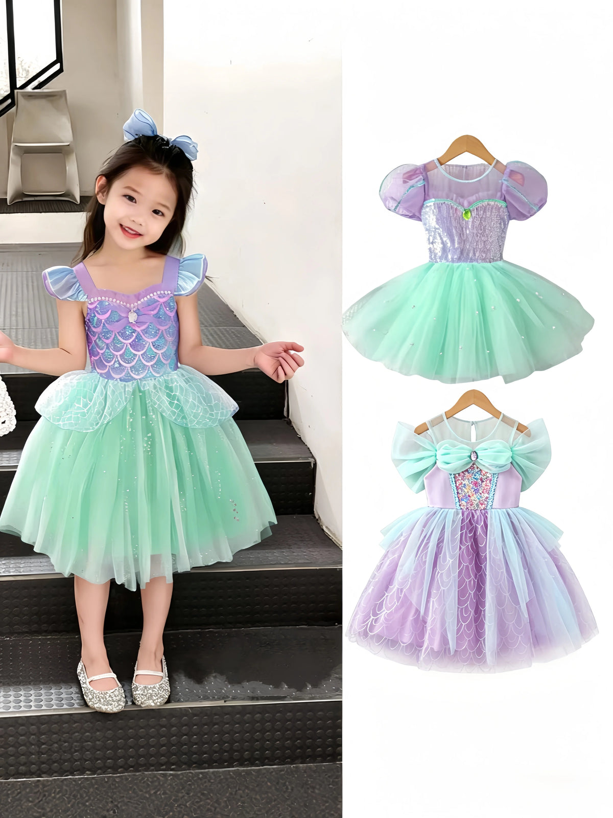 Girl Princess Dresses Performance Costume