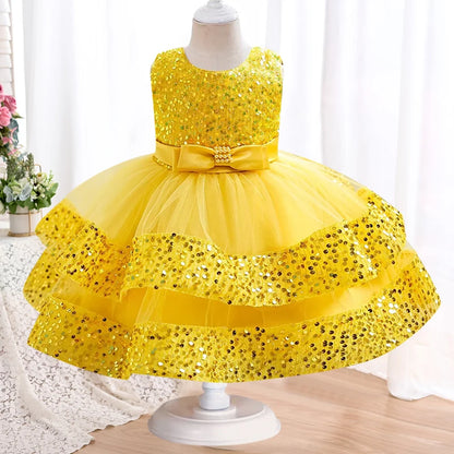 First Birthday Party Fluffy Mesh Tutu Dress