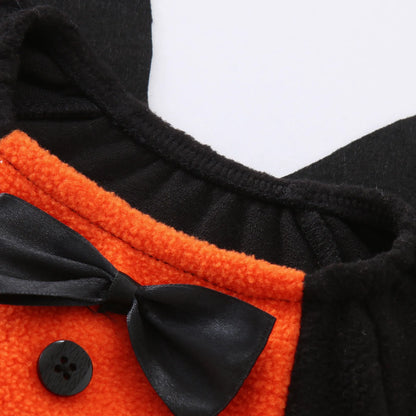 Conjuntos de mamelucos Disfraces de Halloween Murciélago Cosplay Polar suave