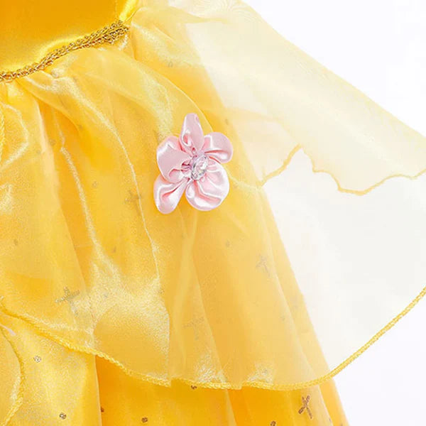 Vestido de princesa amarillo 