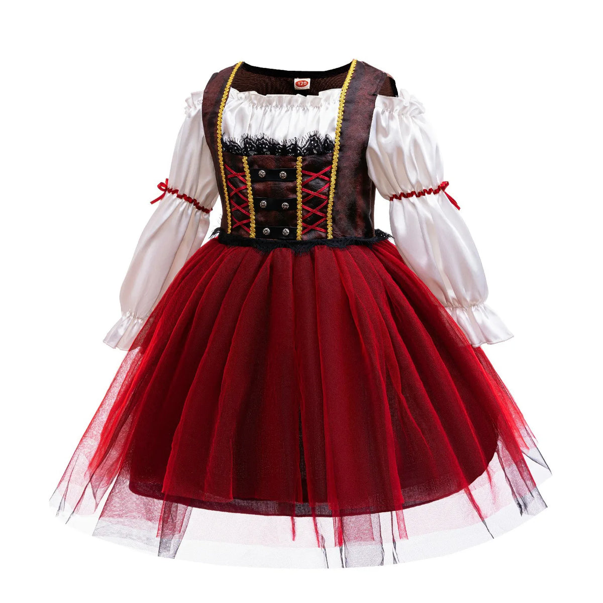 Halloween Girl Pirate Dress Children Princess Dress
