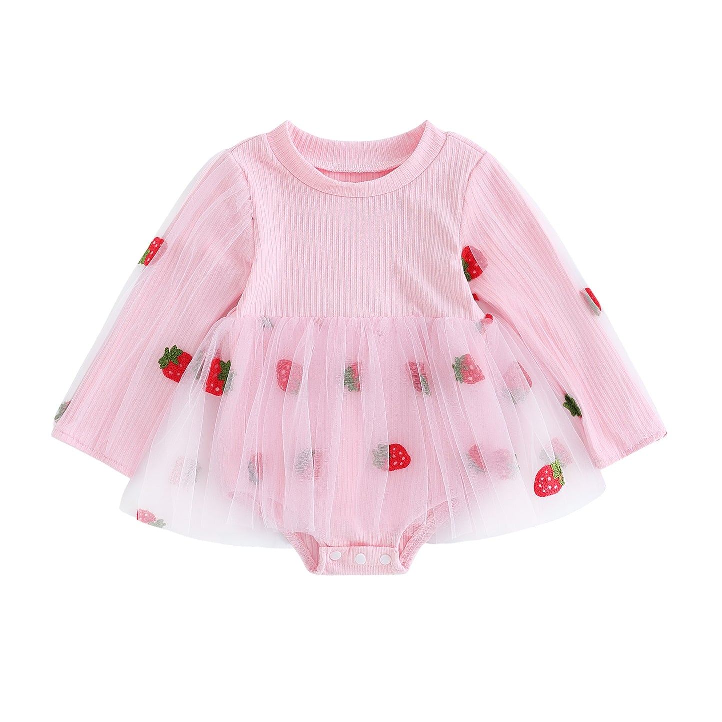 Cuerpo de niños con fresas
