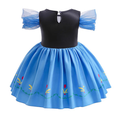 Vestido De Fiesta Infantil Frozen