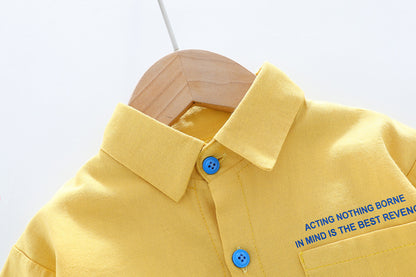 Conjunto infantil de 3 piezas oso con vaqueros