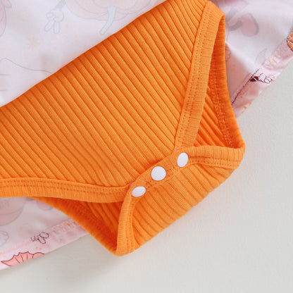 Body Vestido de calabaza para niños