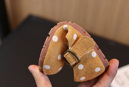Girls Polka Dot Shoes Cute Children Princess Dress Shoes