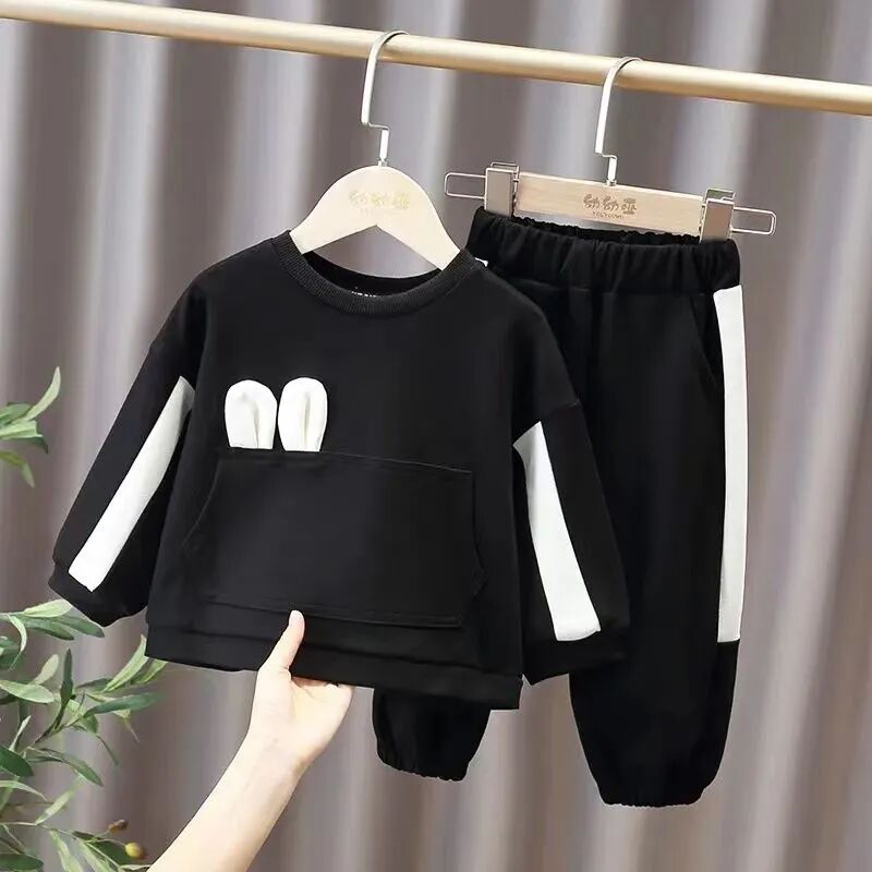 Conjunto infantil con lazo 