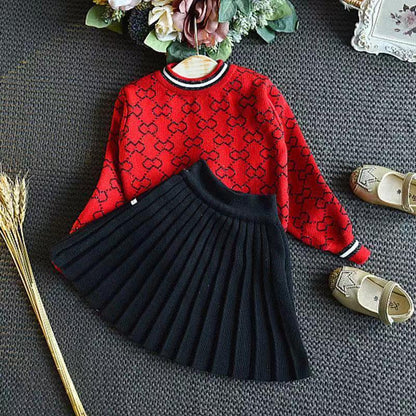 Conjunto de falda plisada infantil G&amp;D 