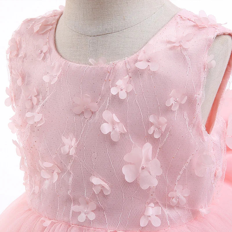First Birthday Party Fluffy Mesh Tutu Dress