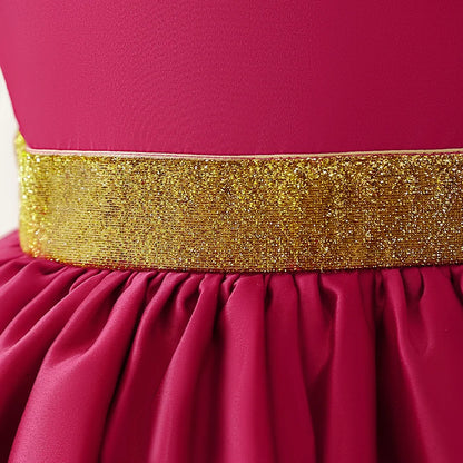 Girls Snow White Princess Dresses Kid Cosplay Gown Girl Halloween
