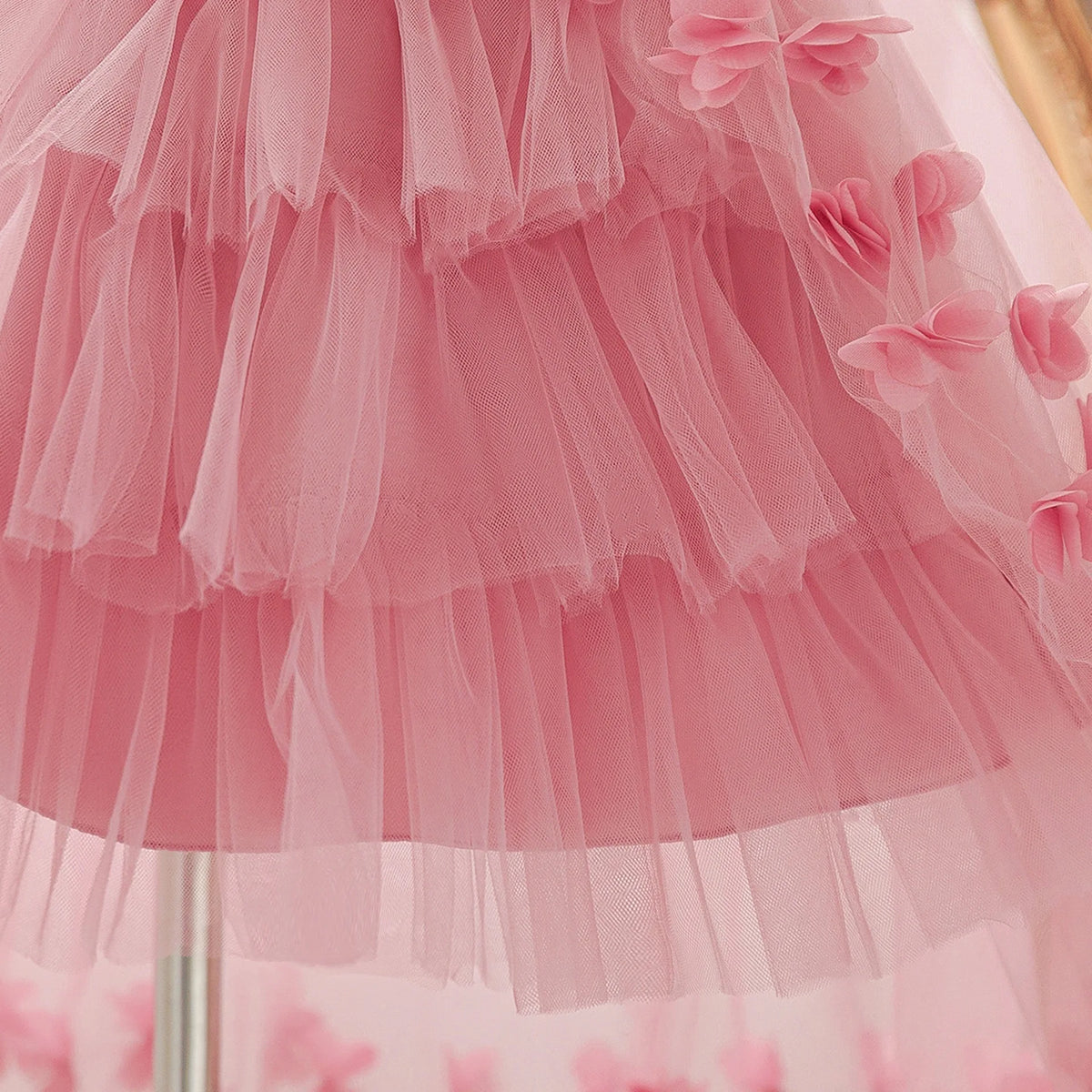 Children's Princess Dress Cake Skirt Net Gown Flower