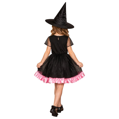Kids Girls Cat Costume Short Sleeve  Mesh Tulle Dress