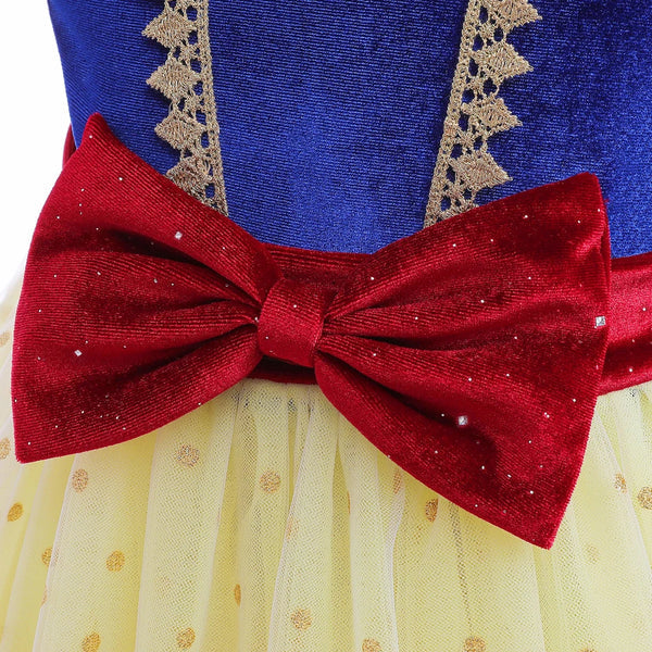 Vestido de princesa de terciopelo 