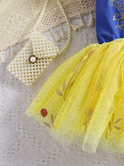 Children's Dress with Sparkly Bow