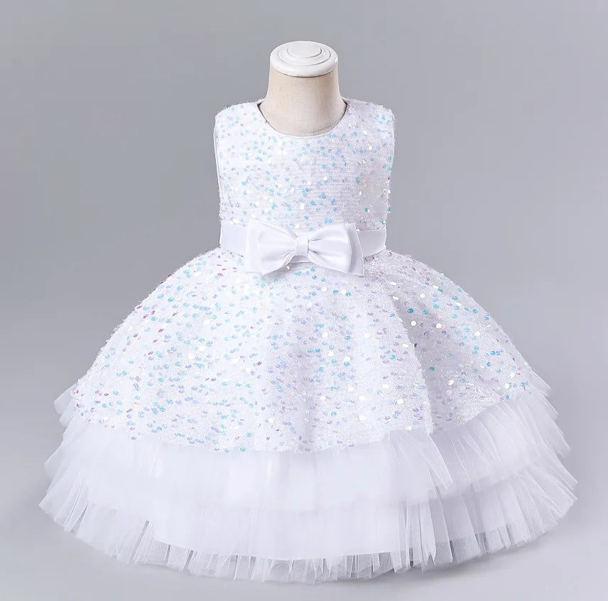 First Birthday Party Fluffy Mesh Tutu Dress