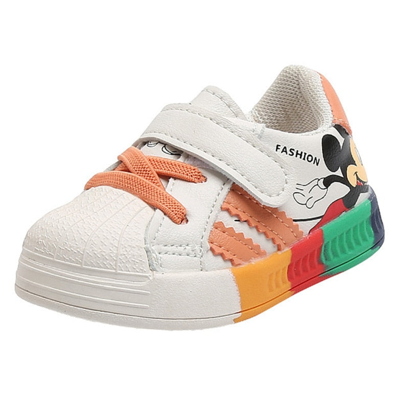 Colored Mr. Mouse children's sneakers