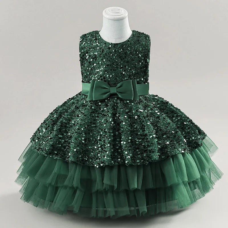 First Birthday Party Fluffy Mesh Tutu Dress