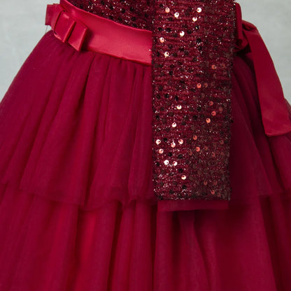 Princess Style Long Sleeve Children's Dress