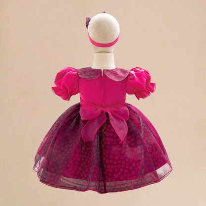 Girls Snow White Princess Dresses Kid Cosplay Gown Girl Halloween