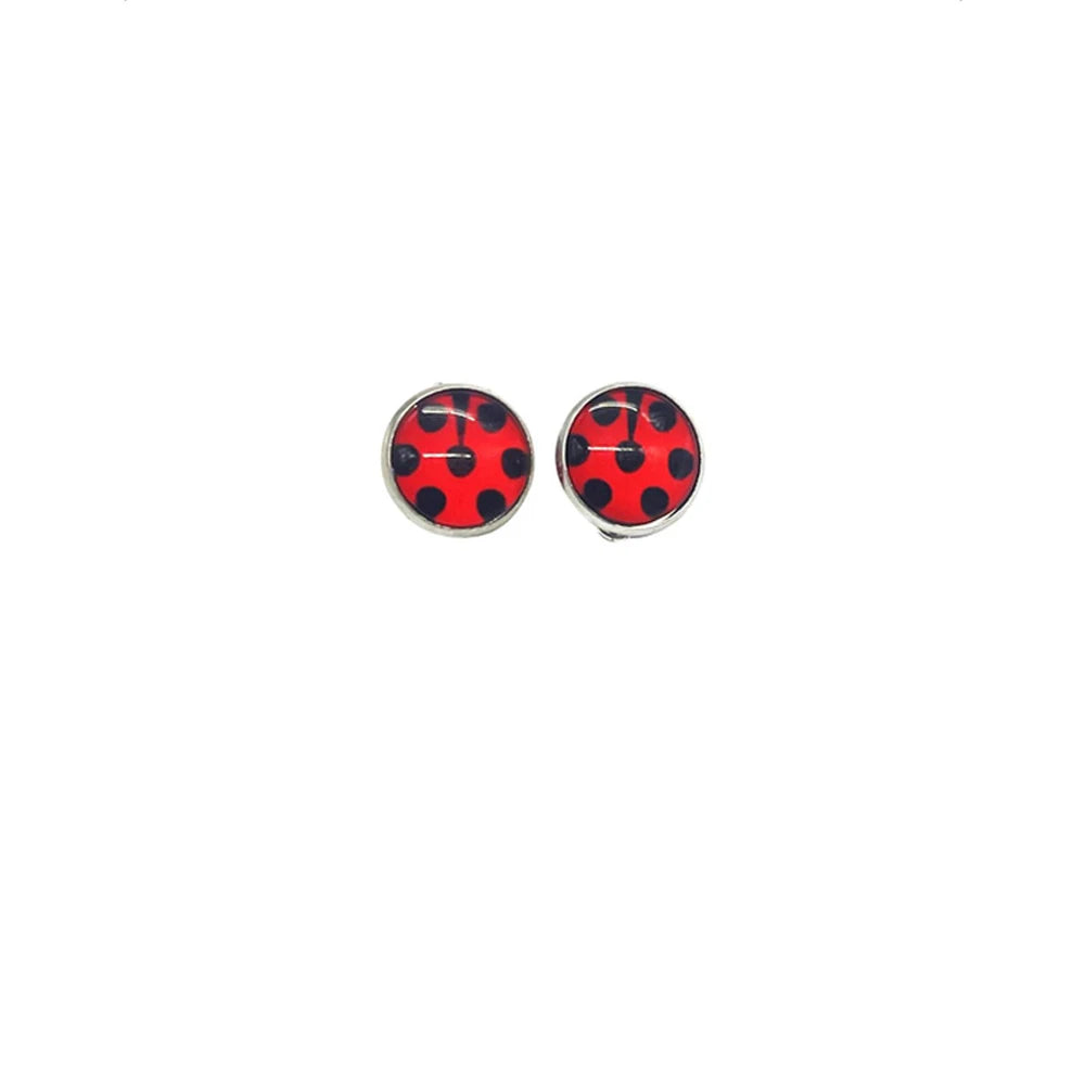 Girl Polka Dot Princess Dress Ladybug Dress