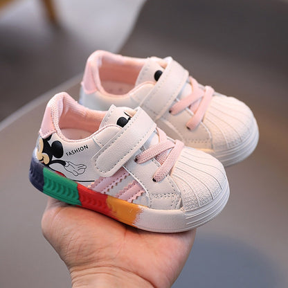 Colored Mr. Mouse children's sneakers