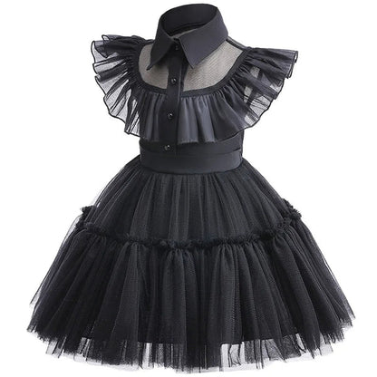 Black Tulle Party Dress