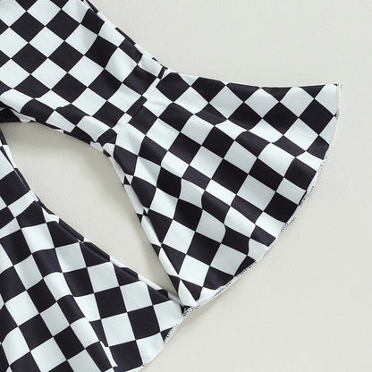 Conjunto infantil con pantalón Flair Checkered