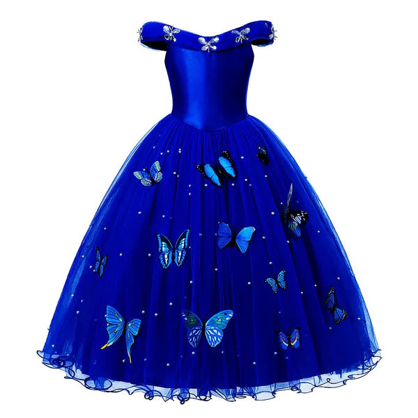Vestido de princesa mariposa 