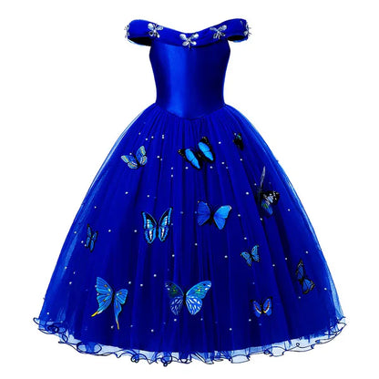 Vestido de princesa mariposa 