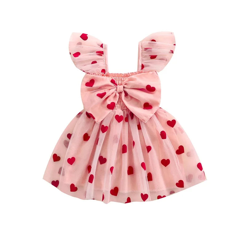 Vestido infantil Little Hearts 