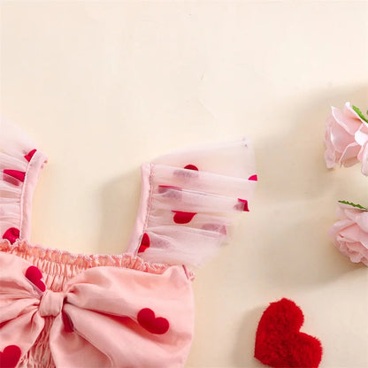 Vestido infantil Little Hearts 
