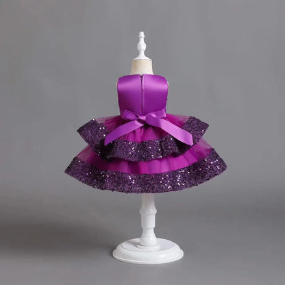First Birthday Party Fluffy Mesh Tutu Dress