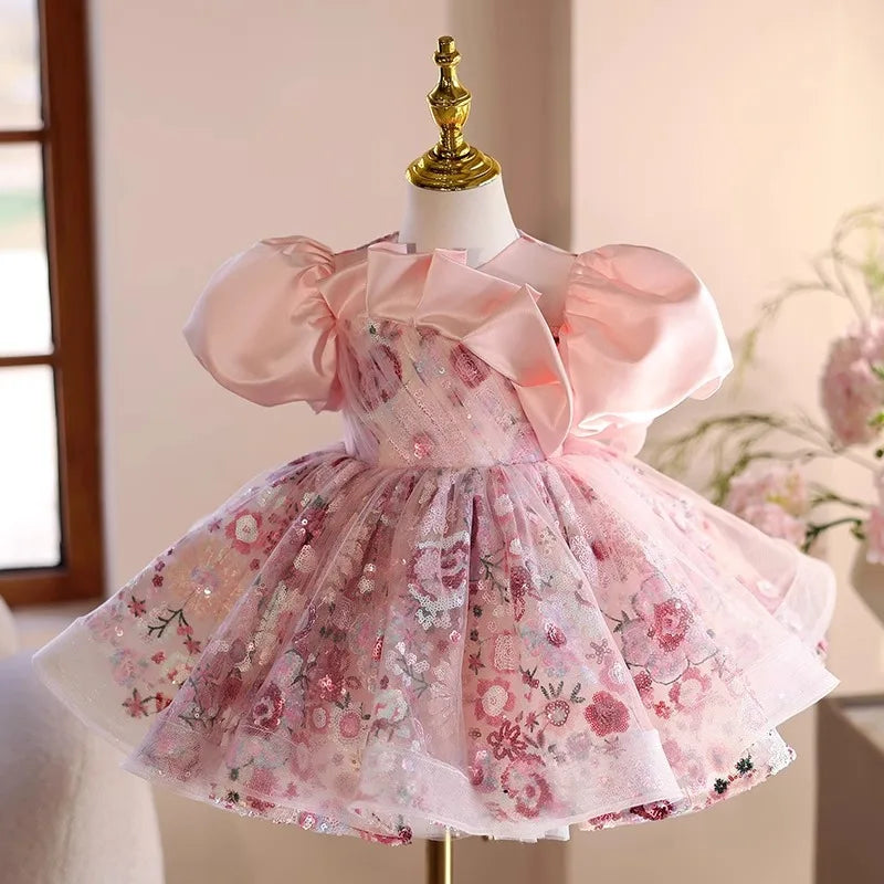 Princess Dress Children's Party Birthday Show Piano Performance Flower Girl