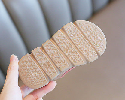 Zapatillas con cordones de colores para niños 