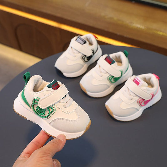 Zapatillas de oso con velcro para niños 