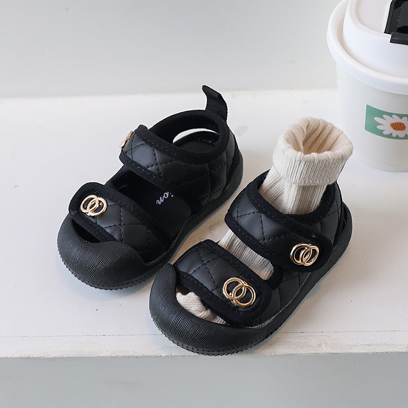 Sandalia infantil con doble velcro Ch 