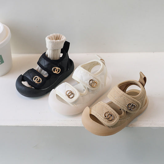 Sandalia infantil con doble velcro Ch 