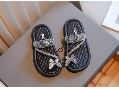 Sandalia infantil Butterfly Strass 