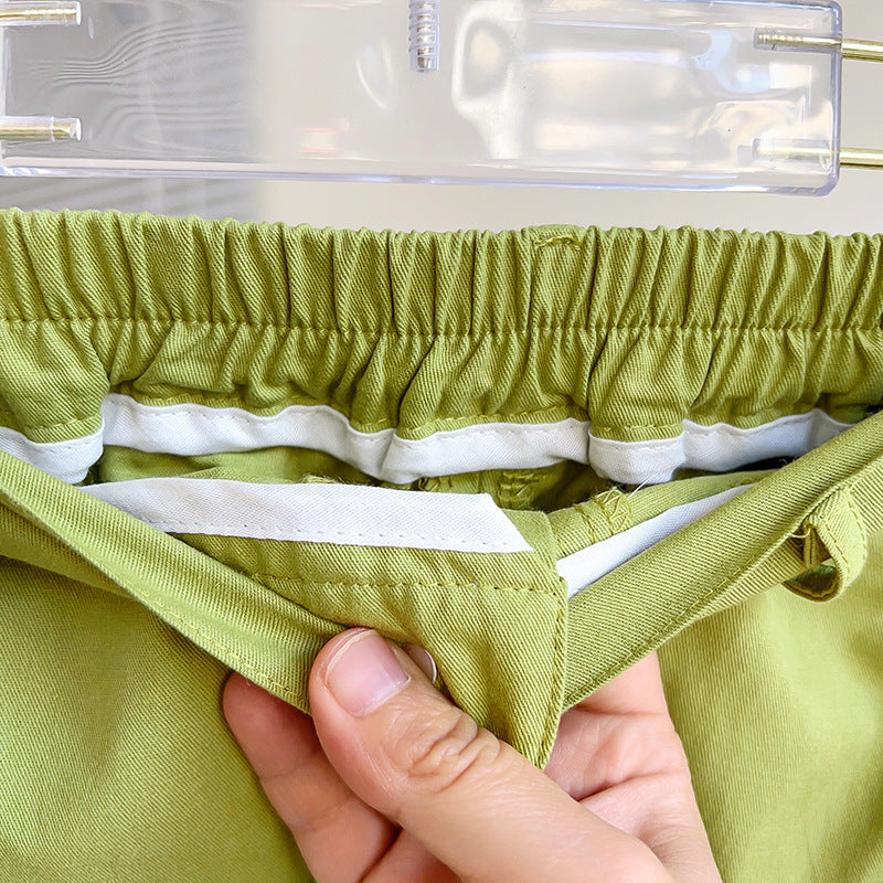 مجموعة الأطفال ذات الخطوط الخضراء