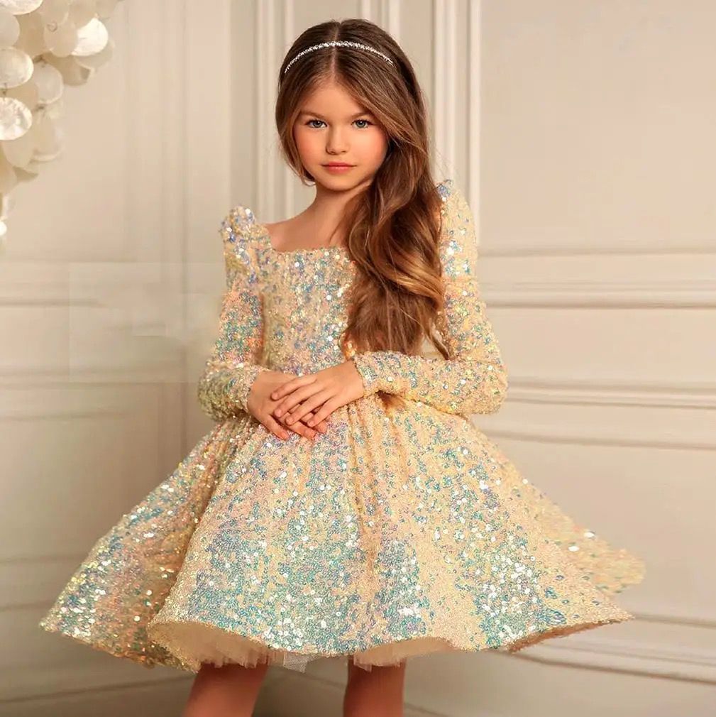 Children's Sequin Party Dress