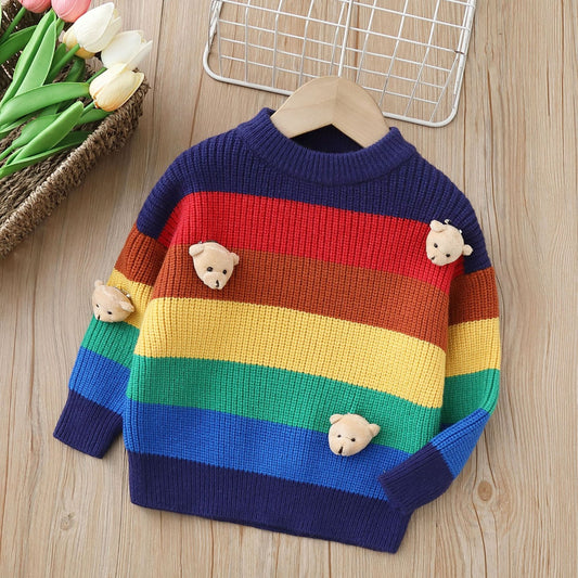 Blusa Infantil Colores Ositos 