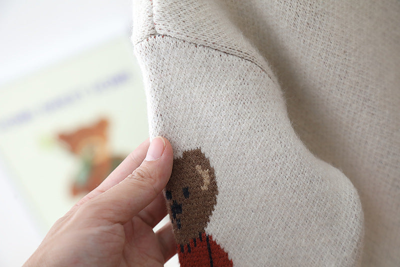 Children's Blouse Winter Teddy Bears