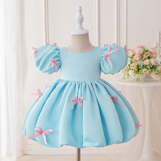 Children's Dress with Bows