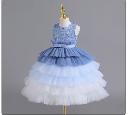 Children's Tulle Layered Dress