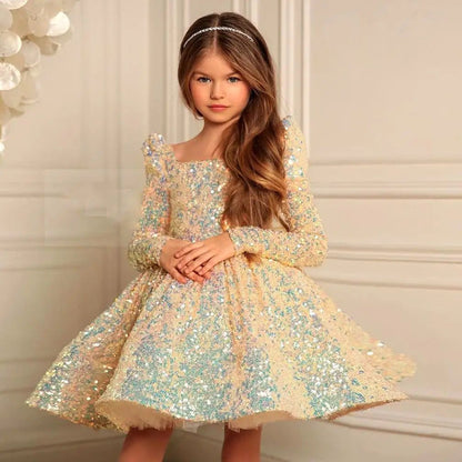 Children's Sequin Party Dress