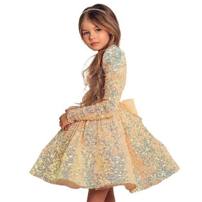 Children's Sequin Party Dress