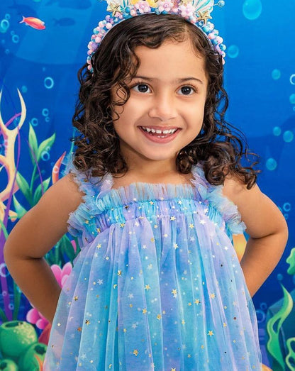 Vestido de tul de colores para niños 
