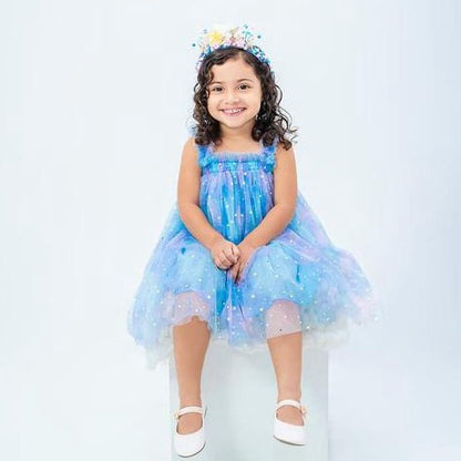 Vestido de tul de colores para niños 
