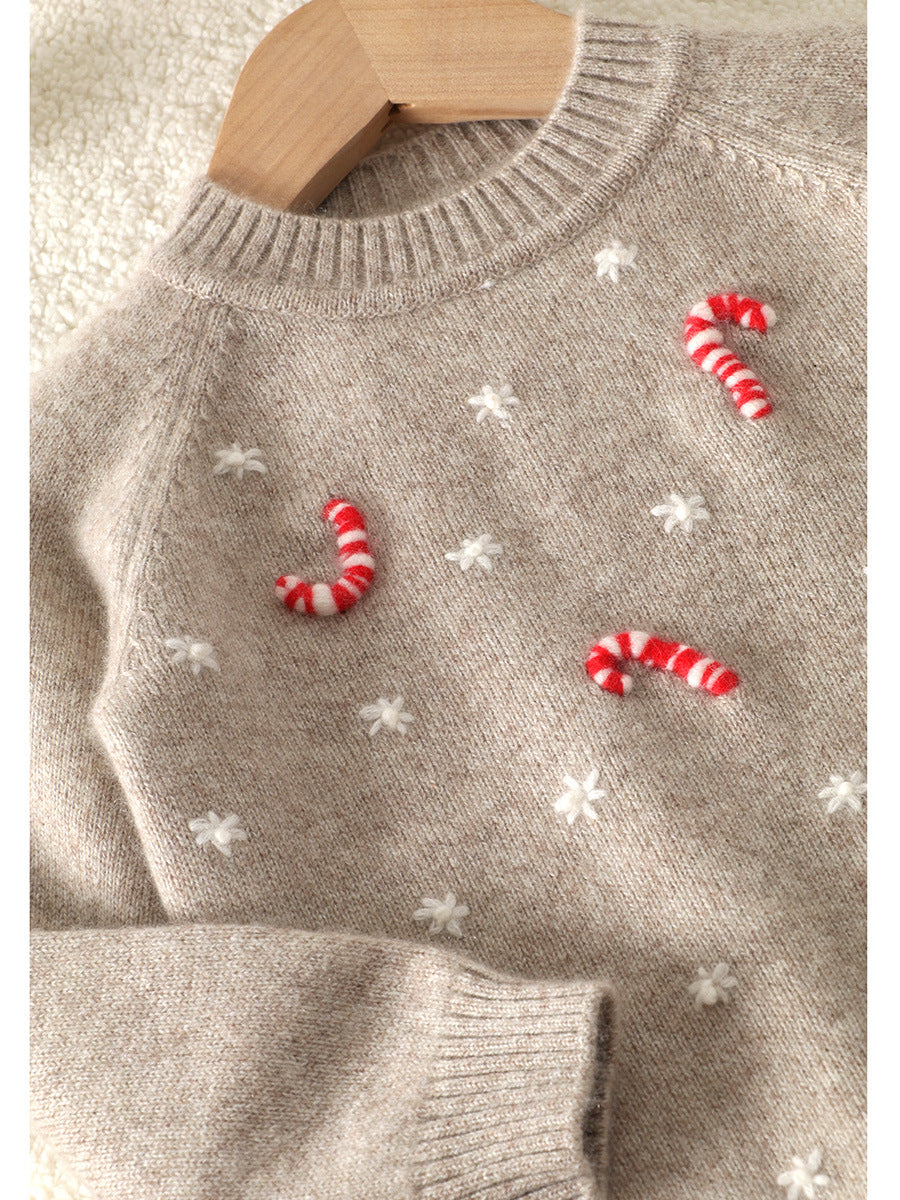 Children's Knitted Christmas Sweater